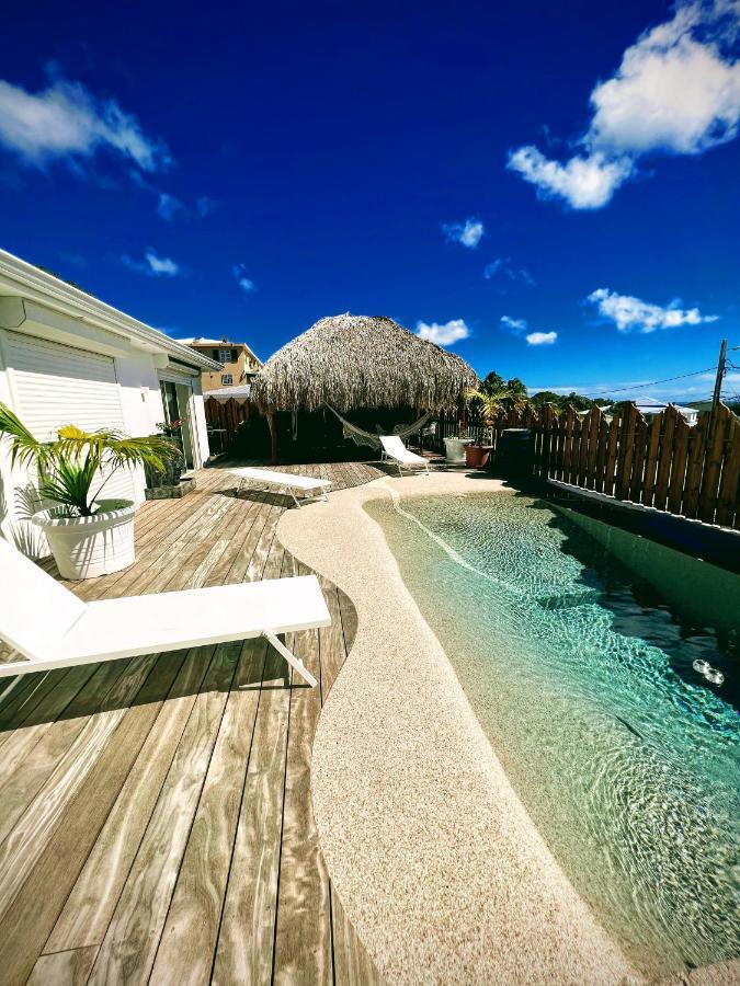 Villa Amaryllis Luxueuse,Piscine,Vue Mer,Plage Sainte-Luce Exterior photo
