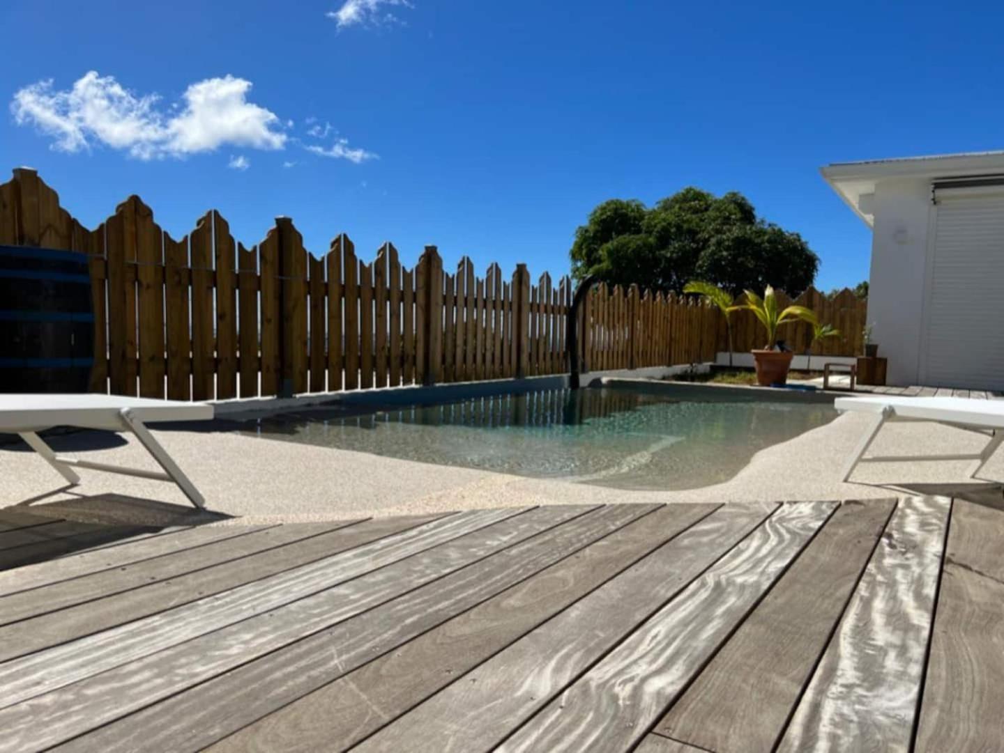 Villa Amaryllis Luxueuse,Piscine,Vue Mer,Plage Sainte-Luce Exterior photo