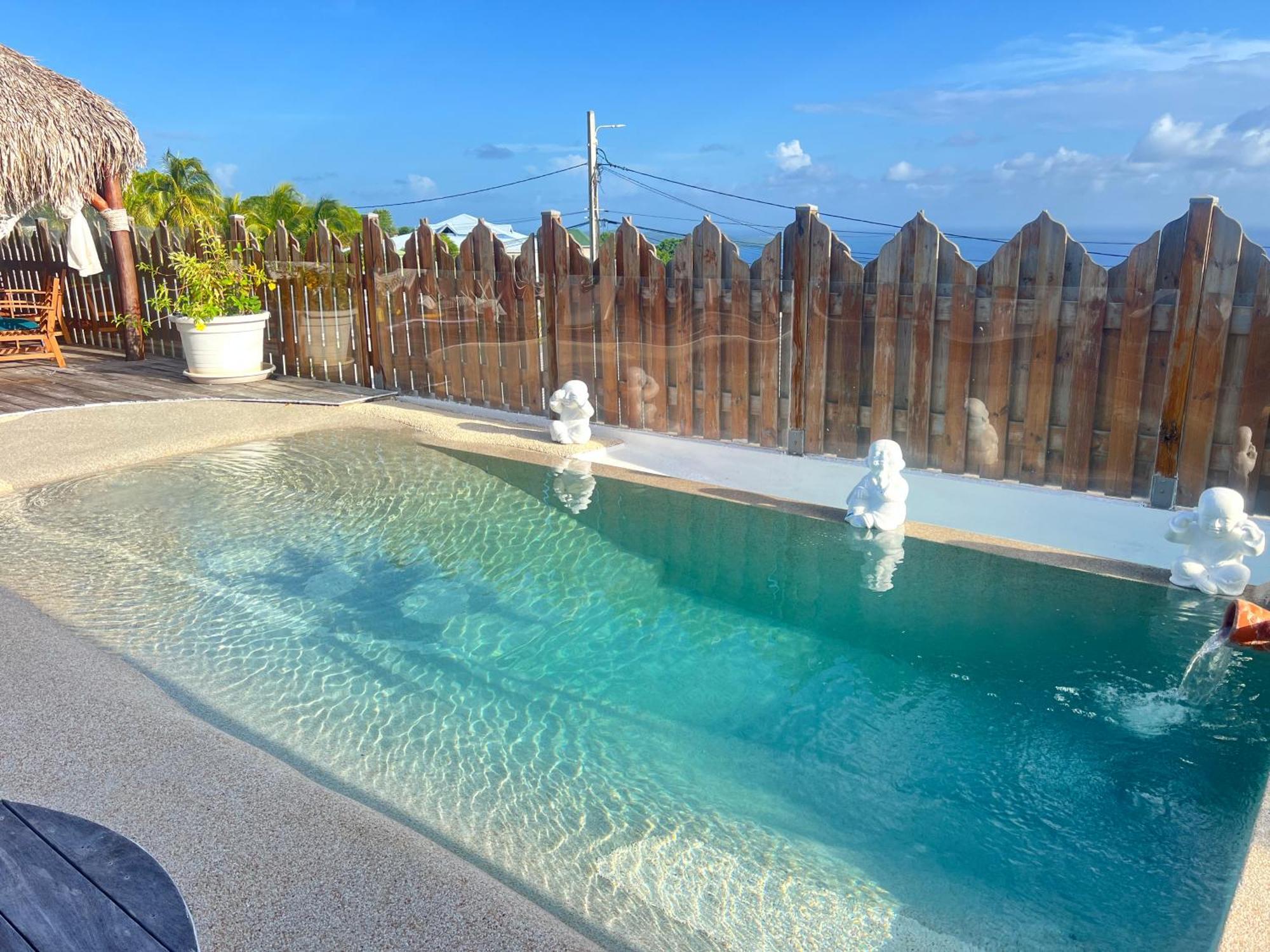 Villa Amaryllis Luxueuse,Piscine,Vue Mer,Plage Sainte-Luce Exterior photo